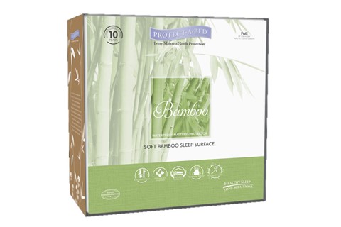 Standard Single 3'0'' x 6'3'' Bamboo Soft Fabric Mattress Protector