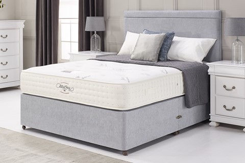 Marquess 3000 Divan - 4'6'' x 6'3'' Double Grey 