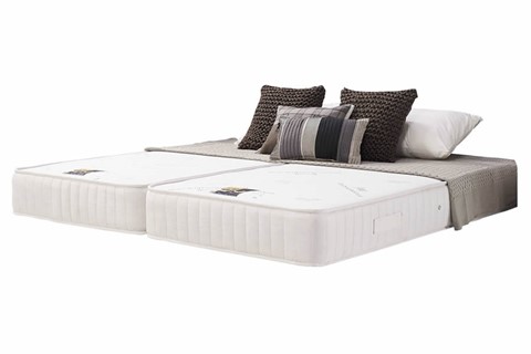 Milan Zip And Link Mattress - 5'0'' (150cm) x 6'6'' (200cm) 