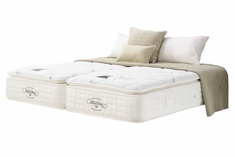 Pillow Top 1000 Zip And Link Mattress - 5'0'' (150cm) x 6'3'' (190cm) 