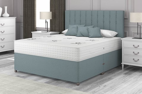 Panache 1200 Divan - 4'6'' x 6'3'' Double Duckegg 