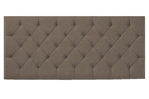 Manhatten Headboard - Small Single 2'6'' Mocha 