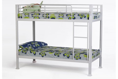 Thore Metal Bunk Bed - White 