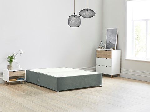 Reinforced Divan Bed Base - 4'6'' x 6'3'' Double Platinum