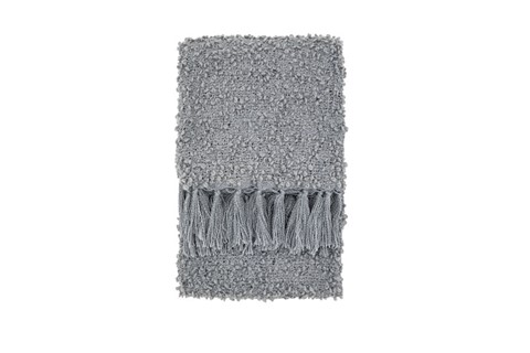 Grey Bologna Throw