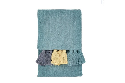 Reynosa Throw - Teal 