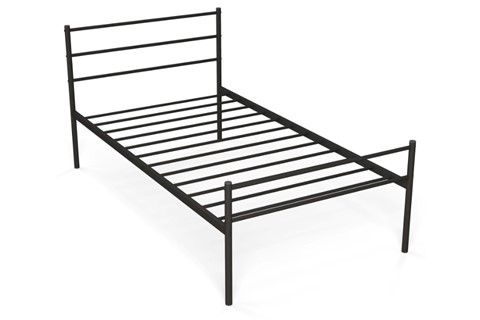 Cuthbert Black Metal Bed Frame